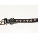 Leather Swarovski Collar